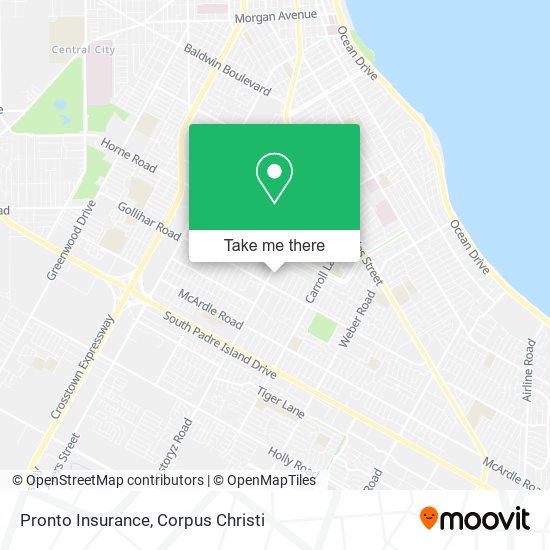 Pronto Insurance map