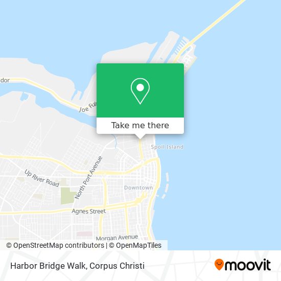 Harbor Bridge Walk map