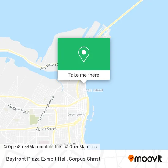 Bayfront Plaza Exhibit Hall map