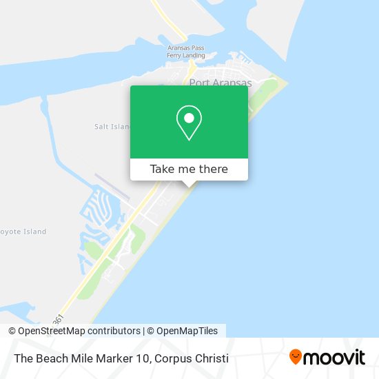 Mapa de The Beach Mile Marker 10