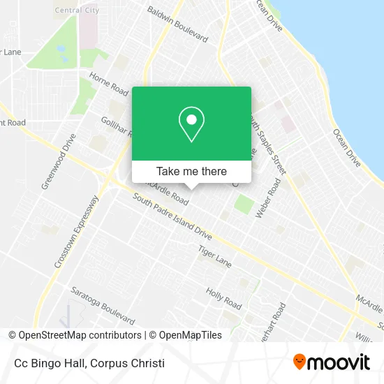 Mapa de Cc Bingo Hall