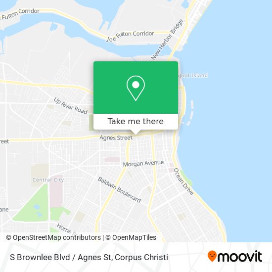 Mapa de S Brownlee Blvd / Agnes St