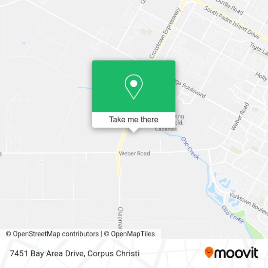 7451 Bay Area Drive map