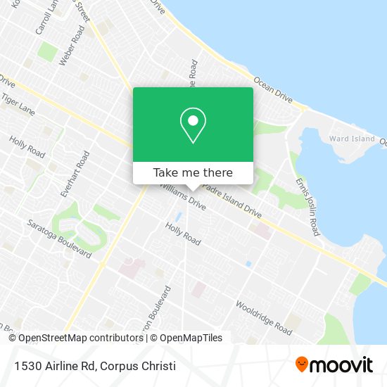 Mapa de 1530 Airline Rd