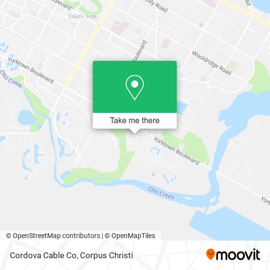 Cordova Cable Co map