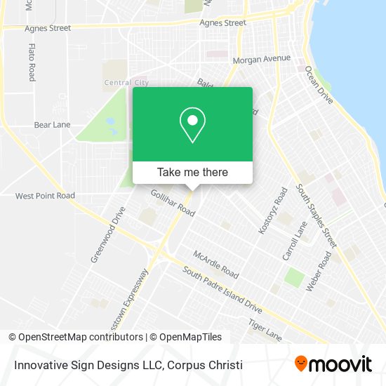 Innovative Sign Designs LLC map