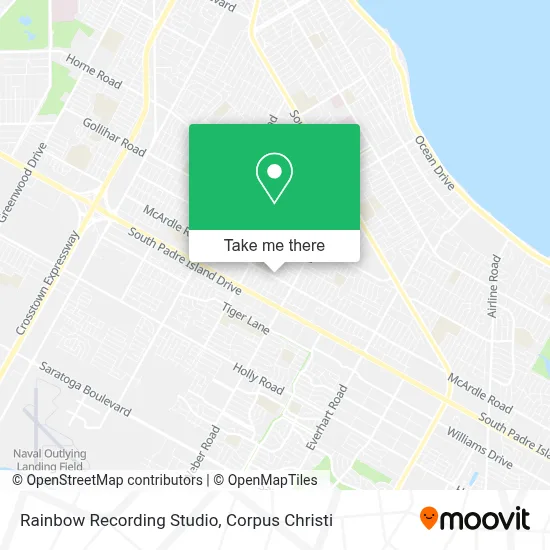 Rainbow Recording Studio map
