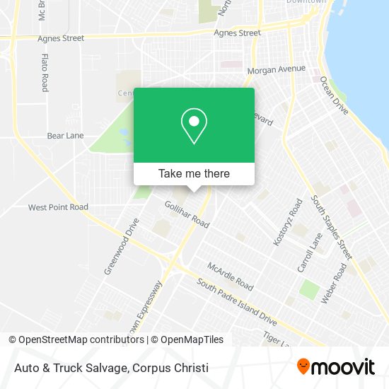 Mapa de Auto & Truck Salvage