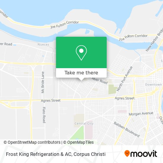 Mapa de Frost King Refrigeration & AC