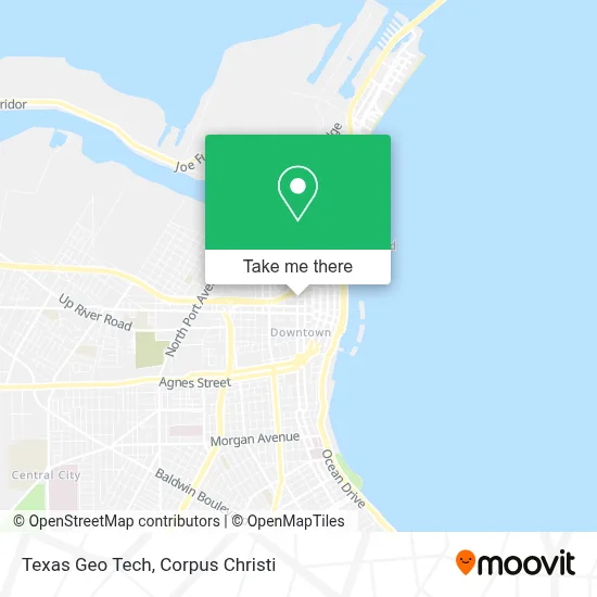 Texas Geo Tech map