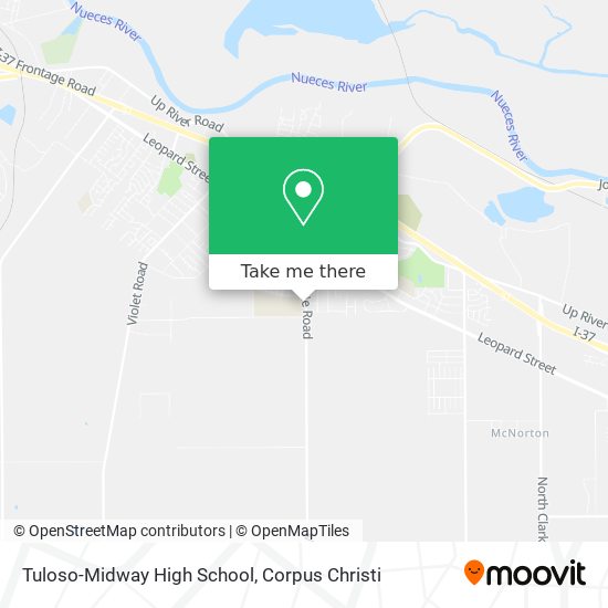 Mapa de Tuloso-Midway High School