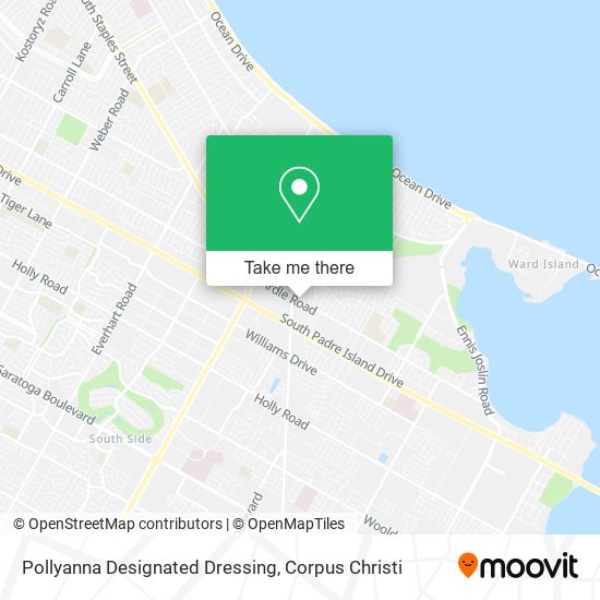 Pollyanna Designated Dressing map