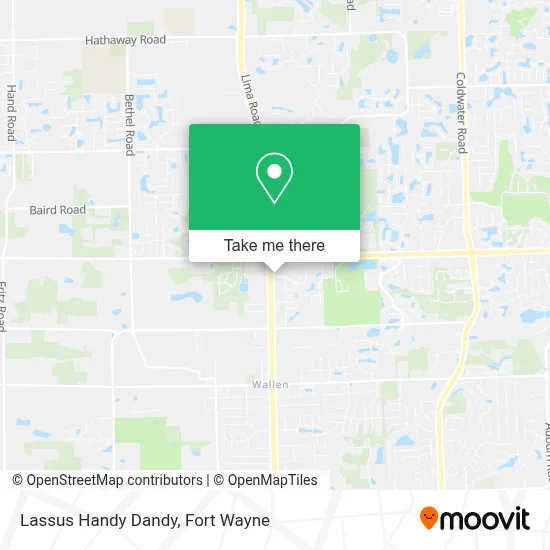 Lassus Handy Dandy map