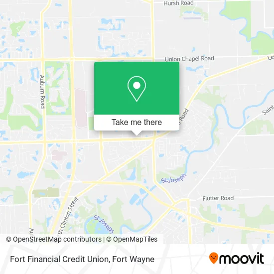 Mapa de Fort Financial Credit Union