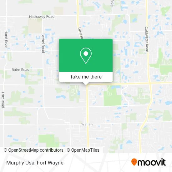 Murphy Usa map