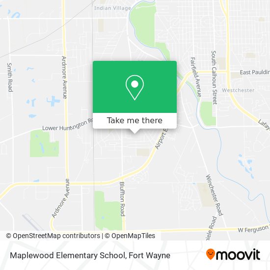 Maplewood Elementary School map