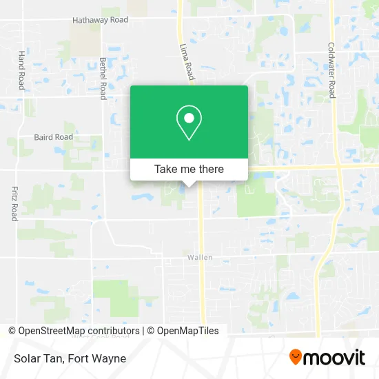 Solar Tan map