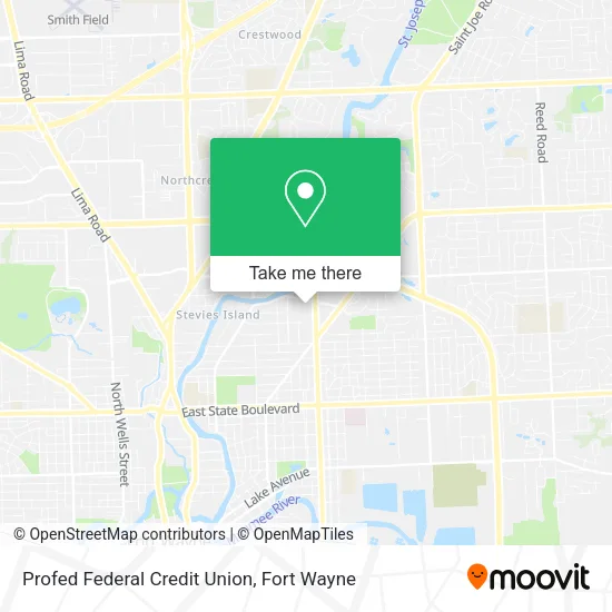 Profed Federal Credit Union map