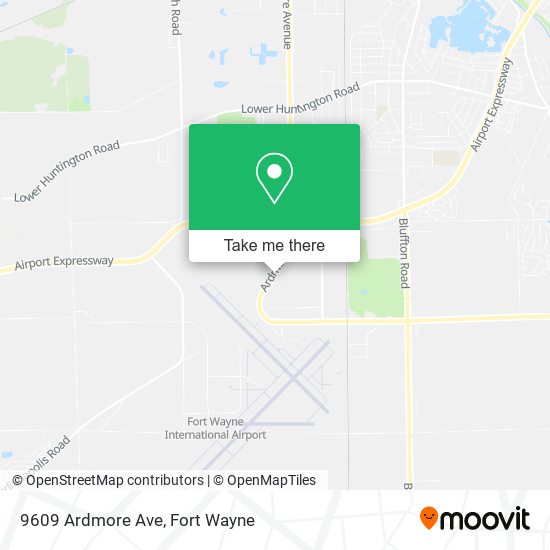 9609 Ardmore Ave map