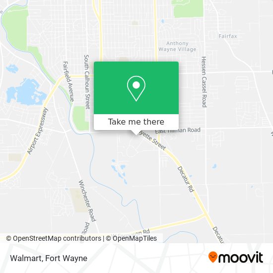 Walmart map