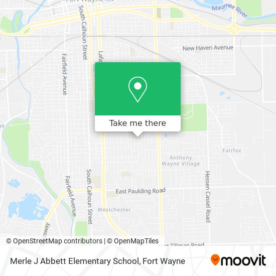 Mapa de Merle J Abbett Elementary School