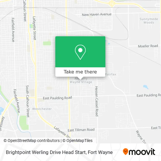 Brightpoint Werling Drive Head Start map