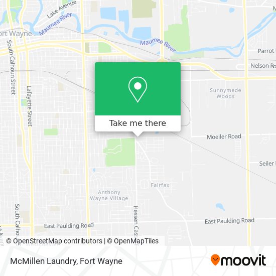 Mapa de McMillen Laundry