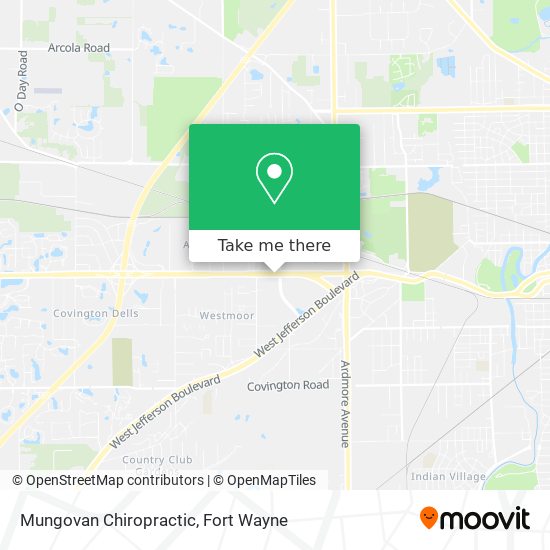 Mapa de Mungovan Chiropractic