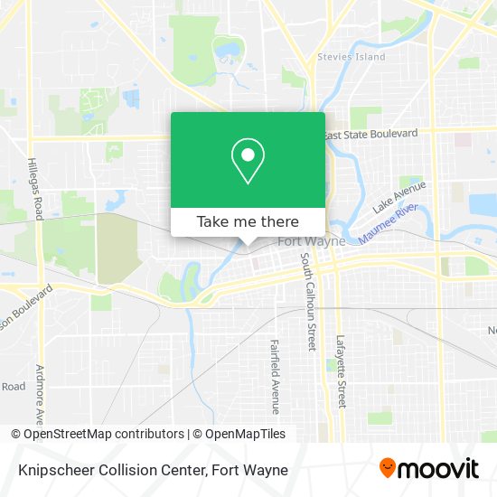 Mapa de Knipscheer Collision Center