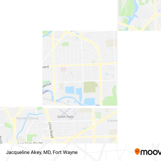 Mapa de Jacqueline Akey, MD