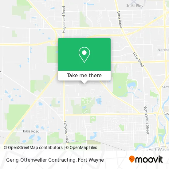 Mapa de Gerig-Ottenweller Contracting