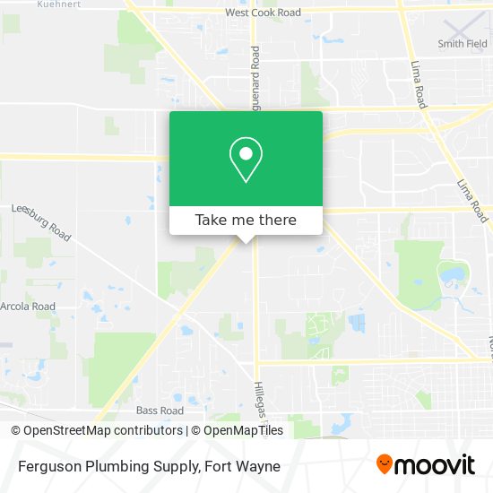 Mapa de Ferguson Plumbing Supply