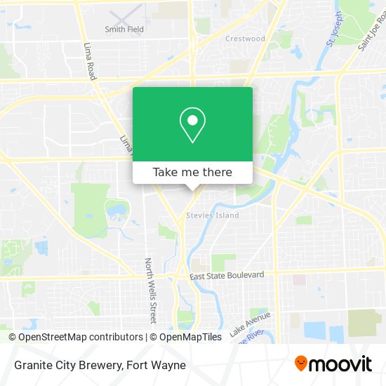 Granite City Brewery map