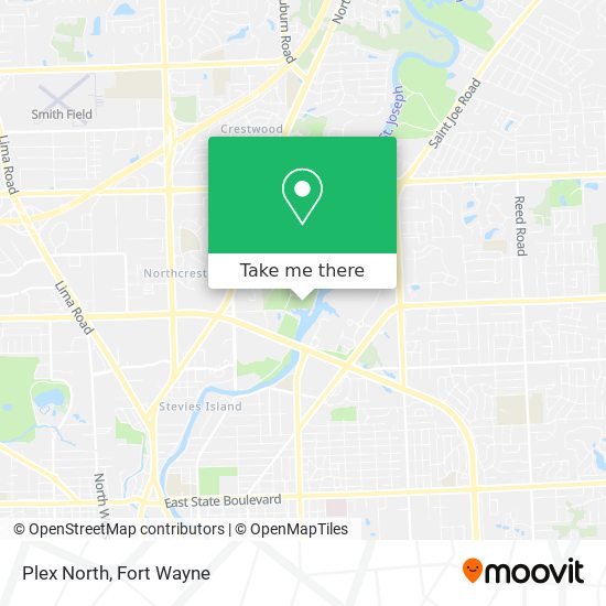 Mapa de Plex North
