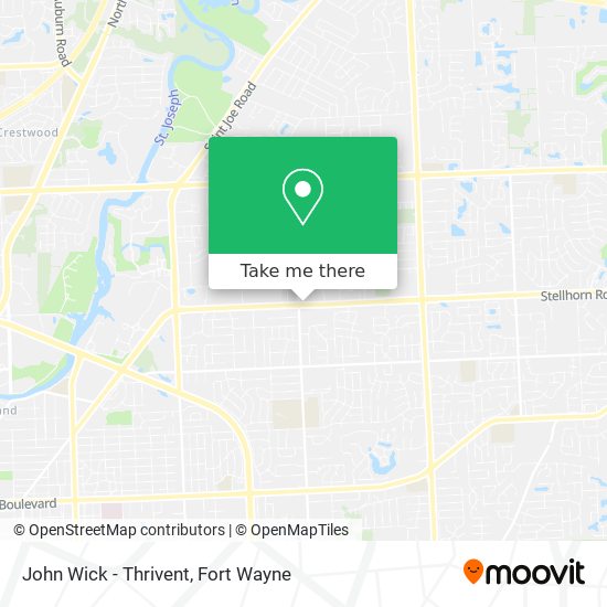 John Wick - Thrivent map