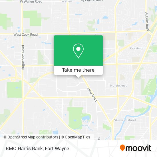 Mapa de BMO Harris Bank