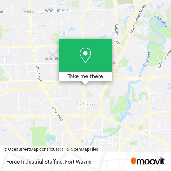 Forge Industrial Staffing map