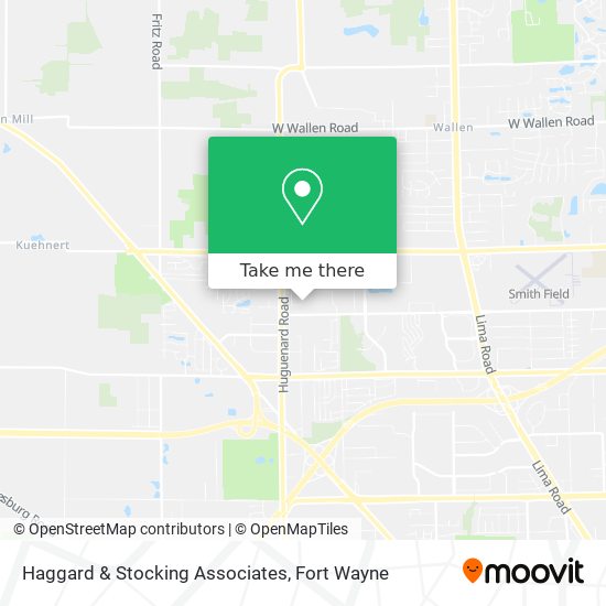 Mapa de Haggard & Stocking Associates