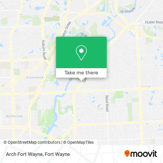 Mapa de Arch Fort Wayne