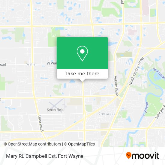 Mary RL Campbell Est map