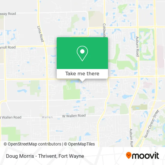 Doug Morris - Thrivent map