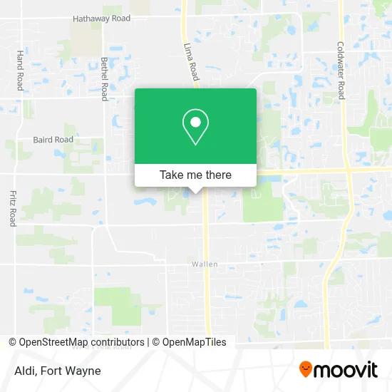 Aldi map