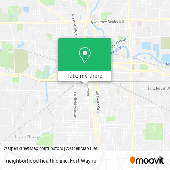 neighborhood health clinic map