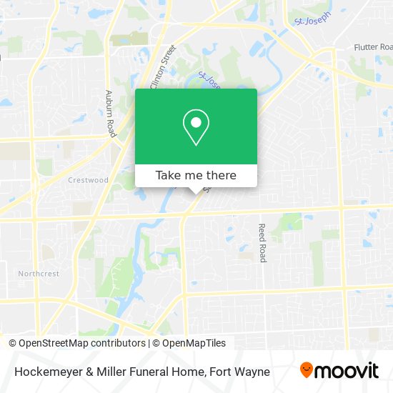 Hockemeyer & Miller Funeral Home map