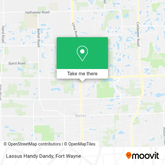 Lassus Handy Dandy map