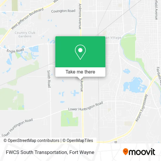 FWCS South Transportation map
