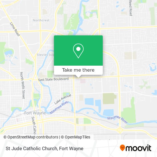 Mapa de St Jude Catholic Church
