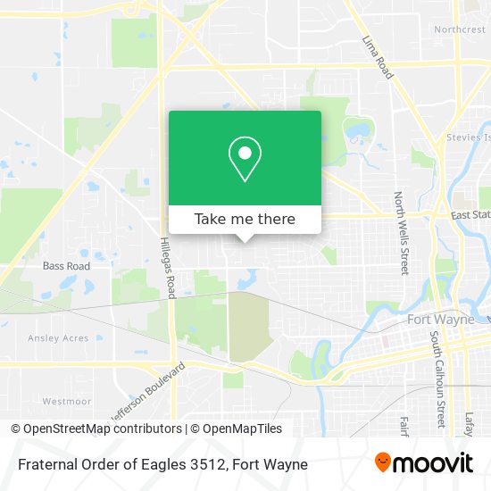 Mapa de Fraternal Order of Eagles 3512