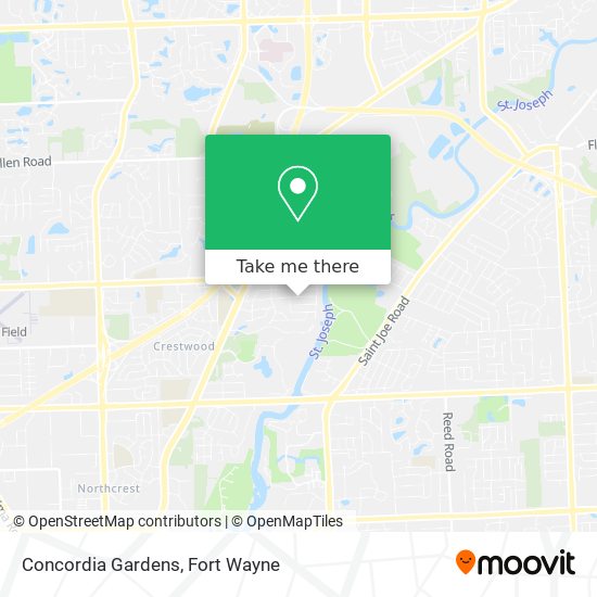 Concordia Gardens map