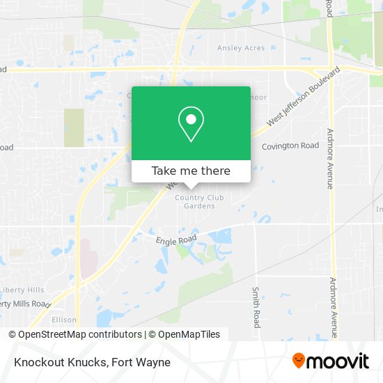 Mapa de Knockout Knucks